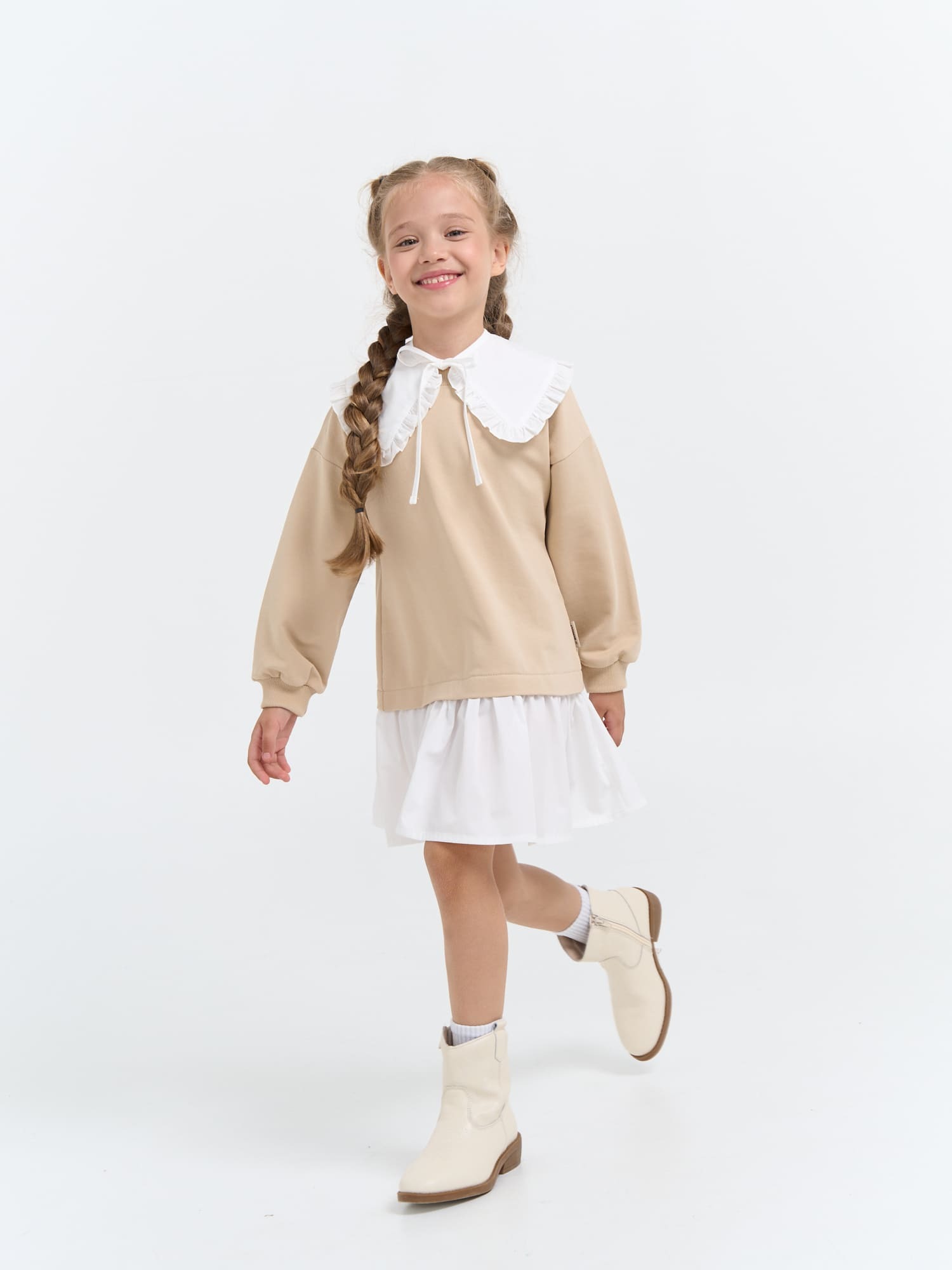 Платье BUNGLY 1R8763/Крем-брюле - фото 3