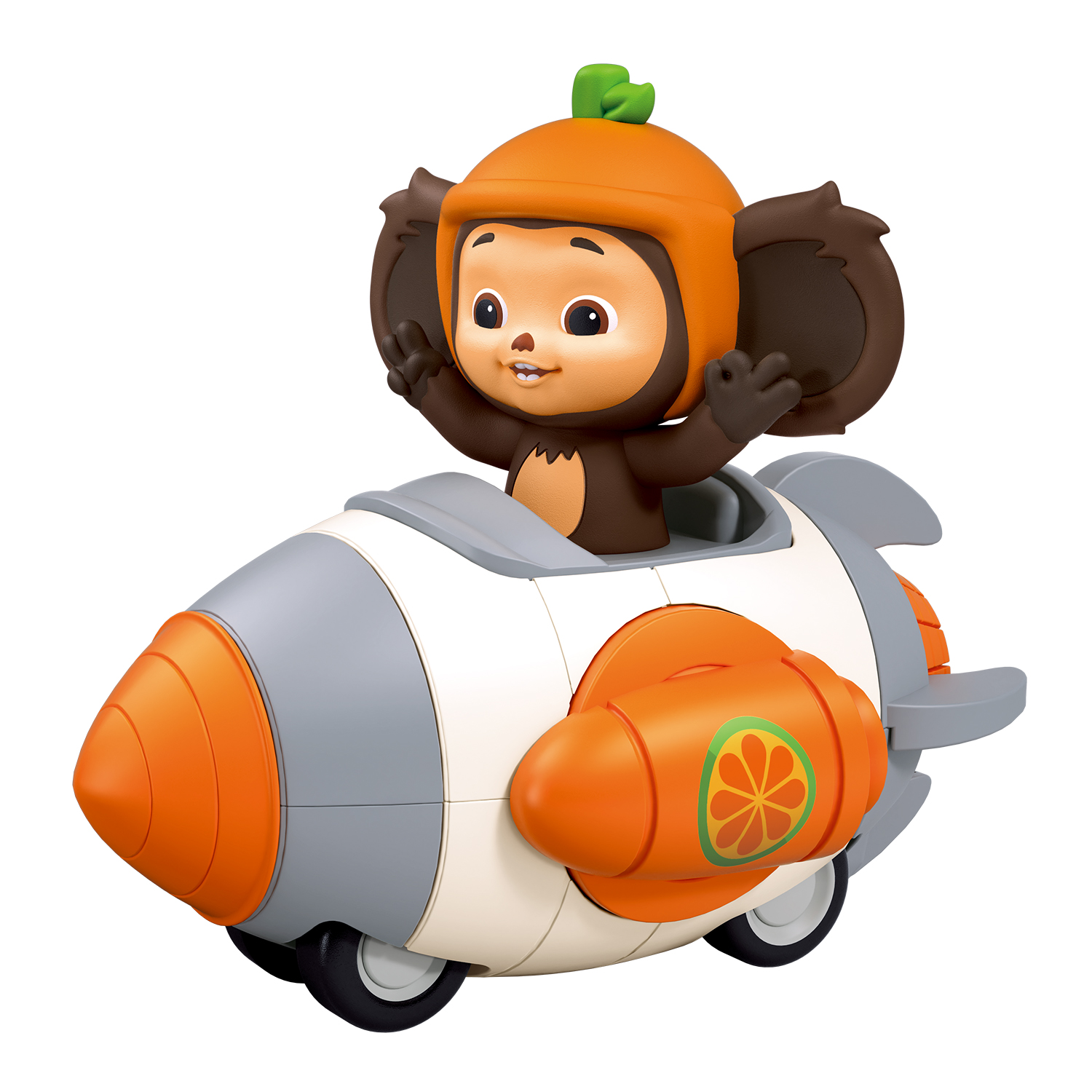 Конструктор SLUBAN Чебурашка на ракете 8 дет. - фото 2