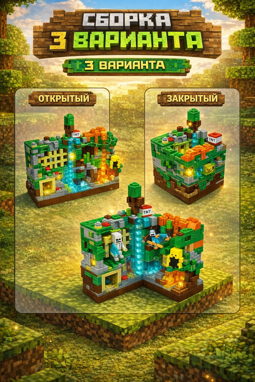 Конструктор BalaToys Крепость 501 дет. - фото 2