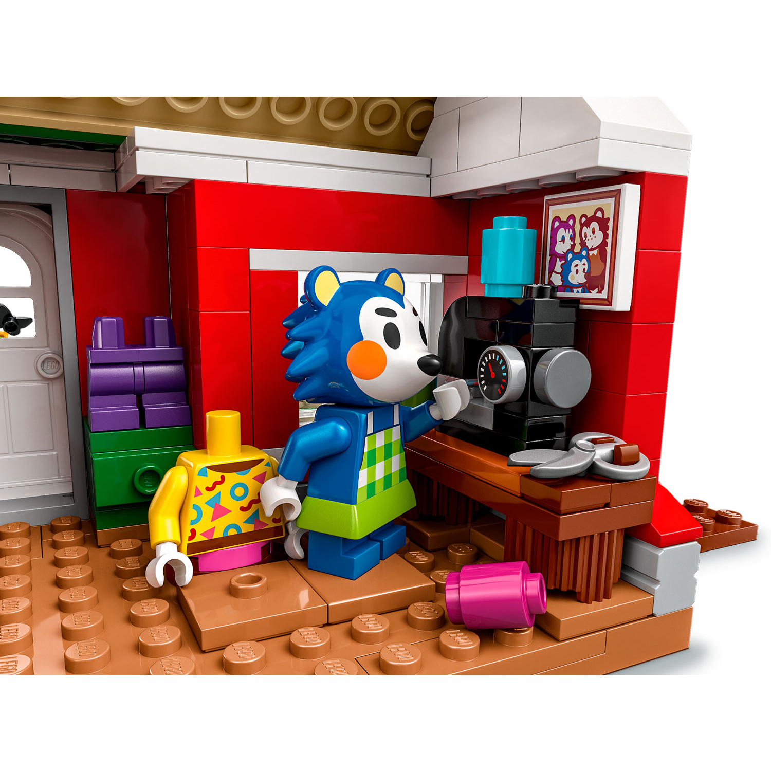 Конструктор LEGO Animal Crossing Магазин одежды Сестёр Эйбл 322 дет. - фото 9