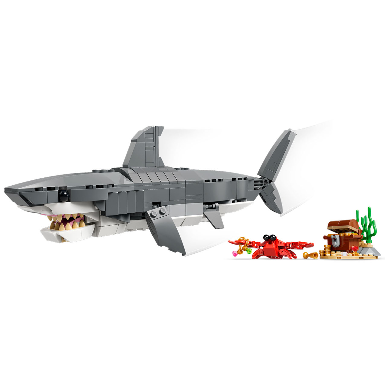 Конструктор LEGO Creator Акула с сундуком 379 дет. - фото 6