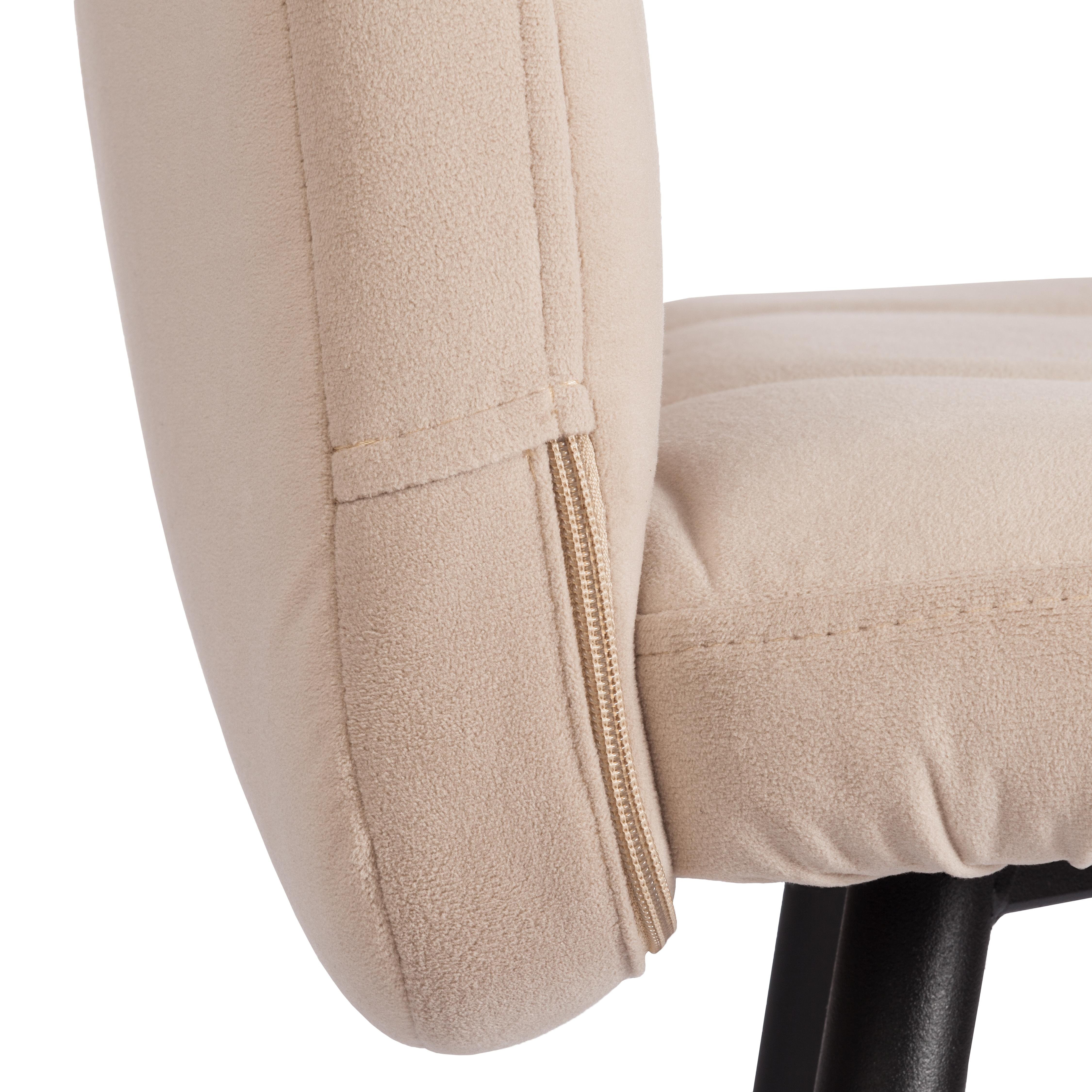 Стул TETCHAIR Medeo LT велюр, бежевый - фото 19