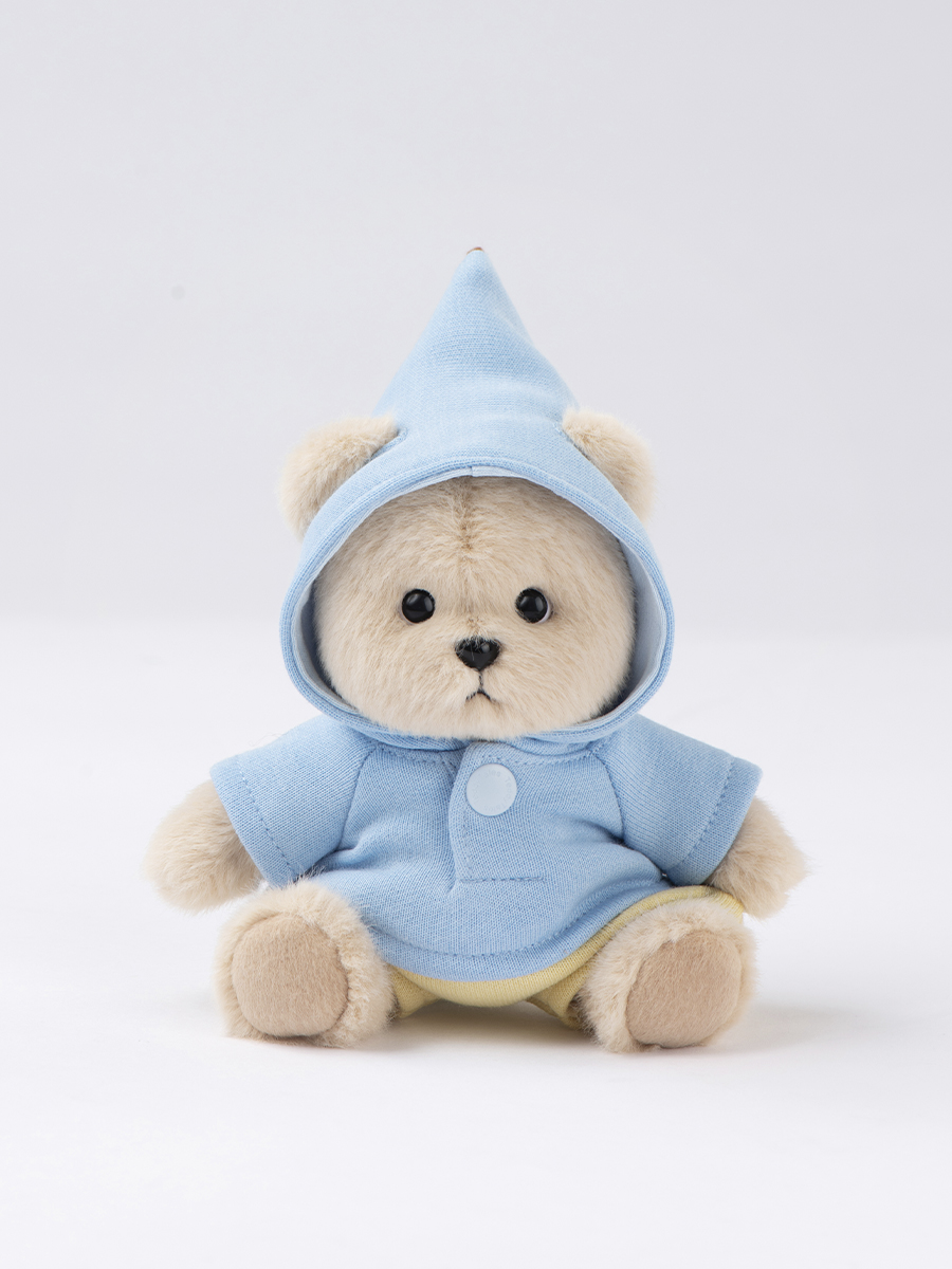 Мягкая игрушка TeddyTales Медведь с костюмом-брелком - фото 6