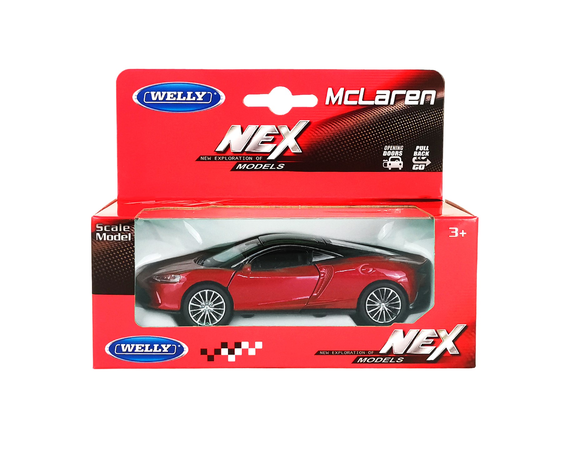 Автомобиль Welly McLaren в ассортименте 43796W - фото 6