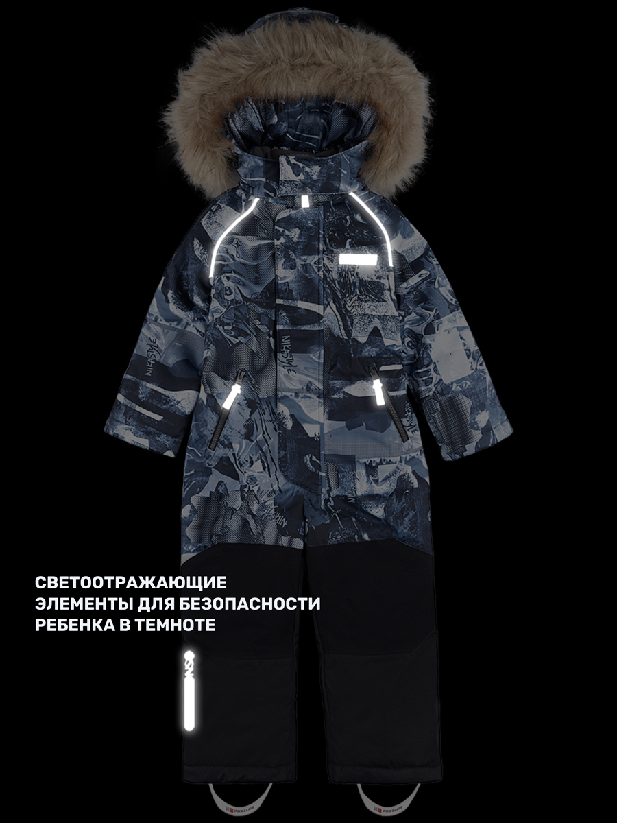 Комбинезон NIKASTYLE 8з0924 нефть - фото 12