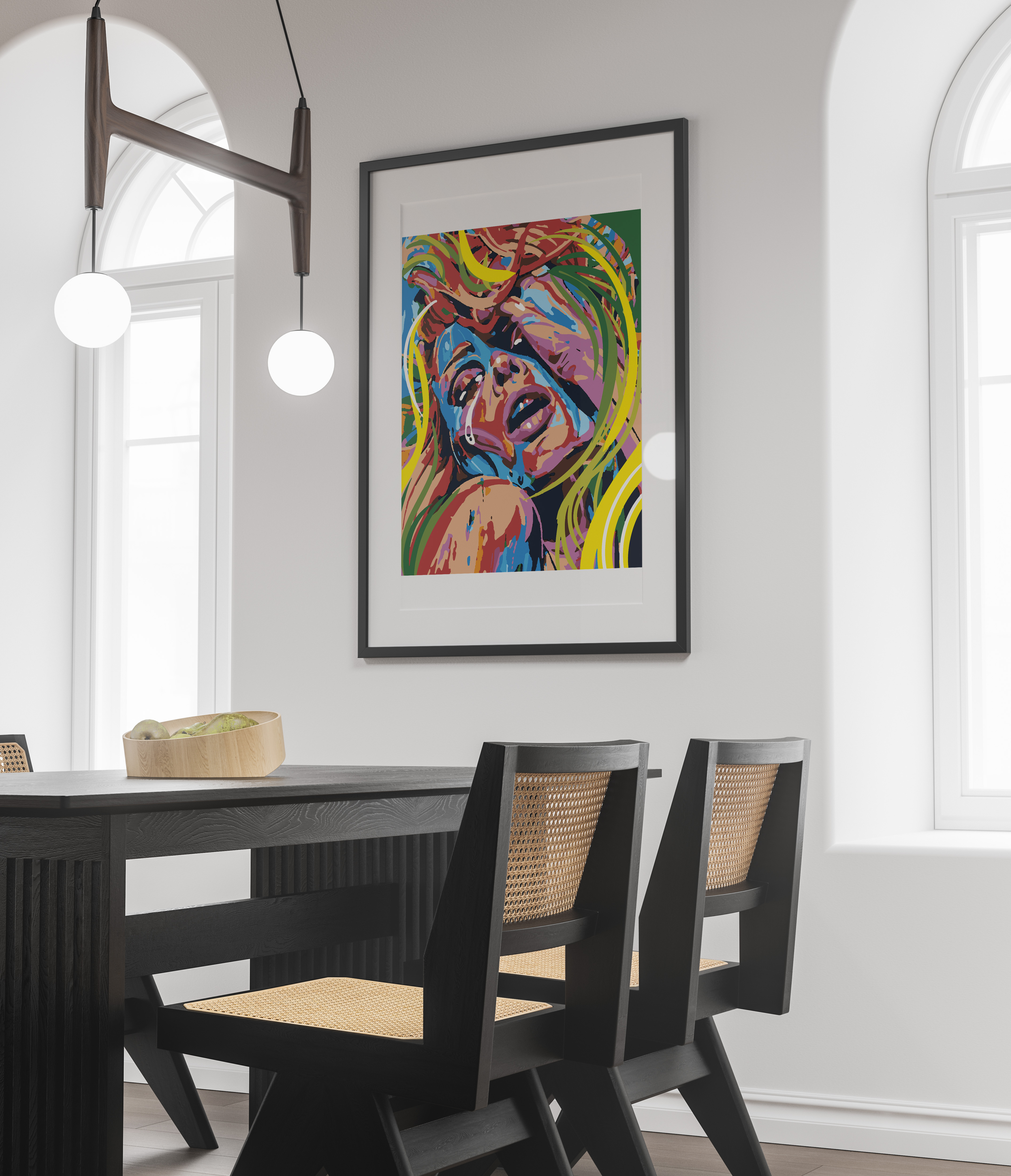 Картина по номерам Selfica Красочное безумие - фото 2