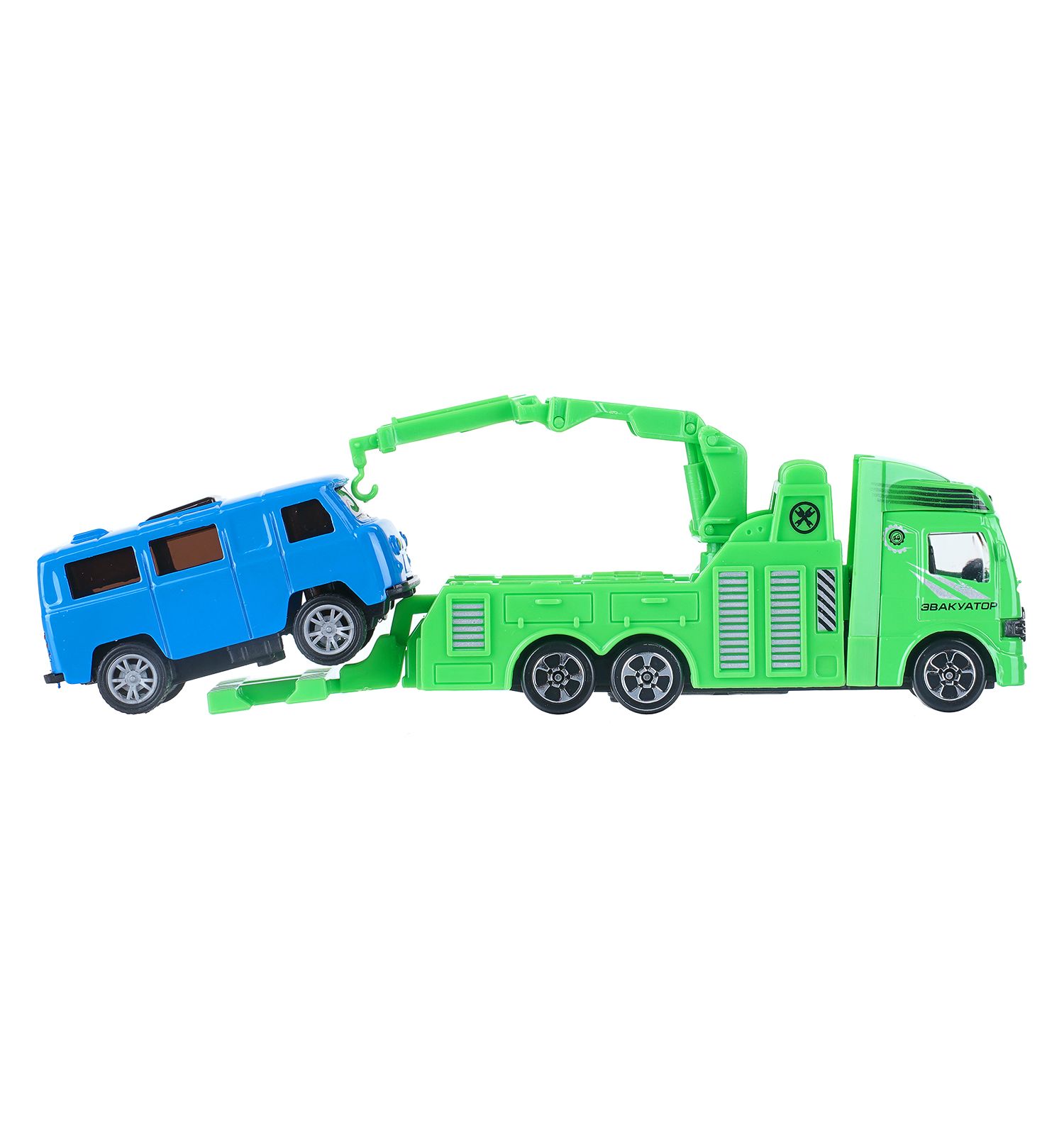Игровой набор Технопарк УАЗ 452 +Эвакуатор 416408 - фото 2