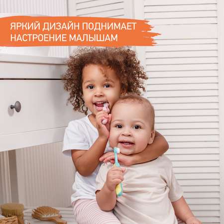 Зубная щетка классическая ROXY-KIDS 2 шт.