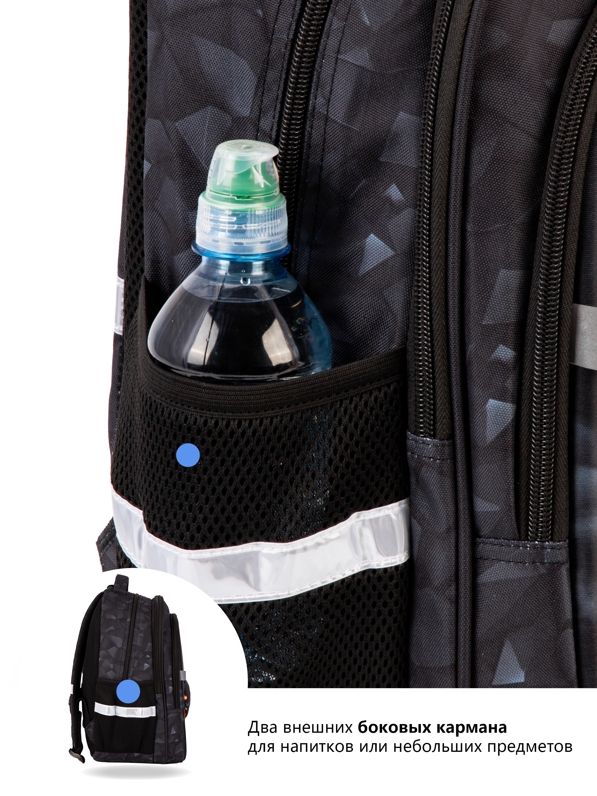 Рюкзак School Standard первокласснику набор 4 в 1 - фото 13