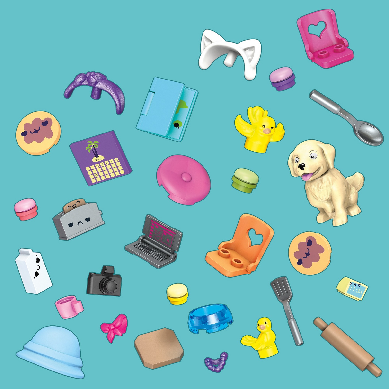 Конструктор Mega Construx Barbie Домик мечты 303 дет. - фото 6