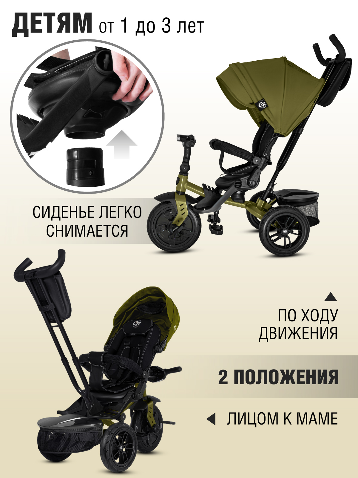 Трехколесный велосипед CITYRIDE - фото 3