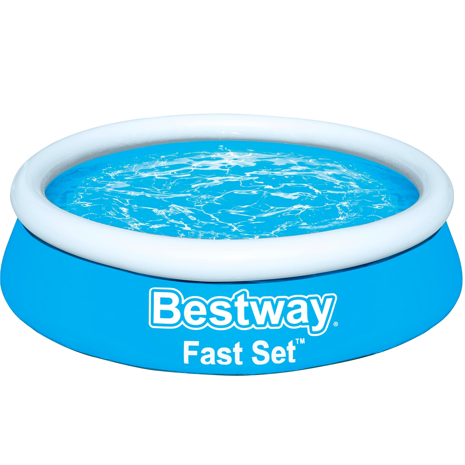 Бассейн с надувным бортом Bestway Голубой 183 х 51 см 940 л - фото 5