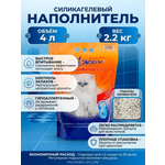 Наполнитель Снежок 4 л 1.9 кг силикагелевый