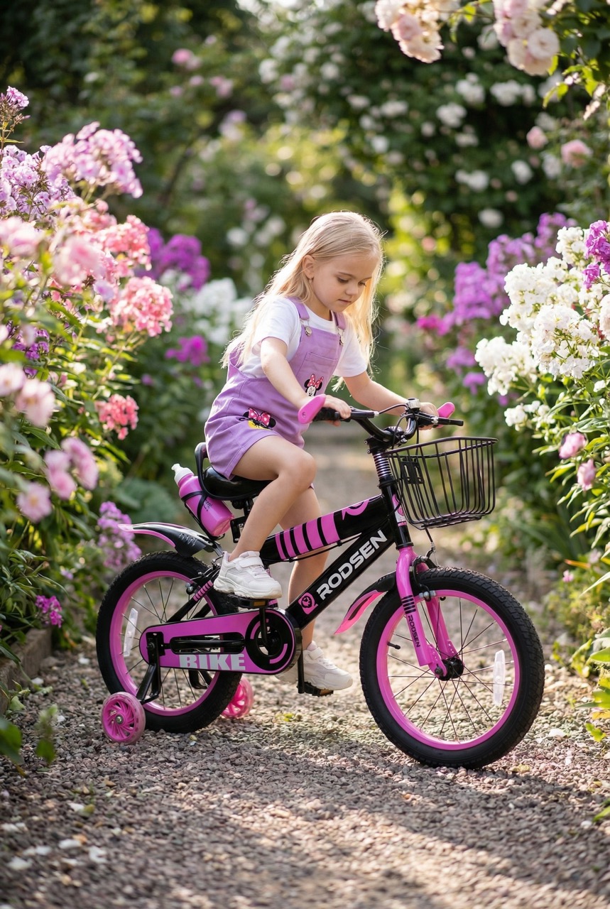 Двухколесный велосипед RODSEN 16 дюймов - фото 4