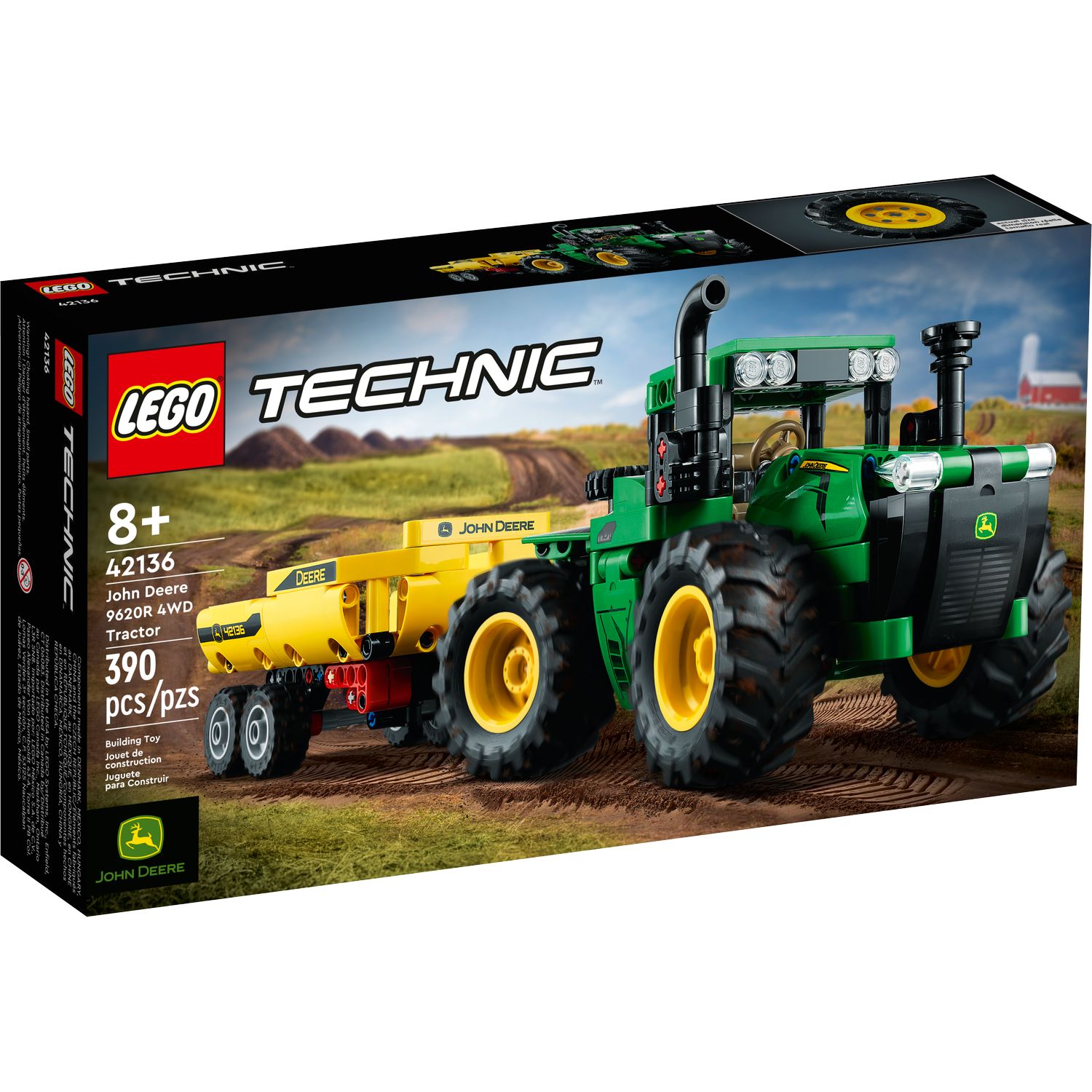 Конструктор LEGO Technic John Deere Tractor - фото 6