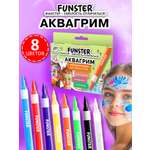 Аквагрим Funster 8 цветов краски