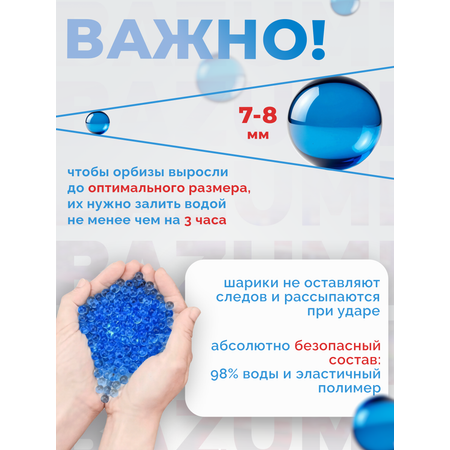 Пистолет BAZUMI Glock с орбизами
