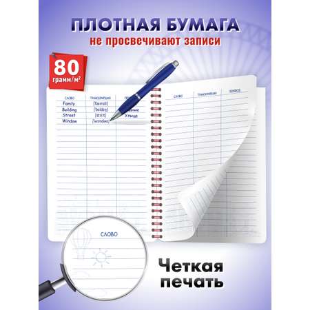 Тетрадь ШКОЛЬНЫЙ МИР 57 лист. (Иностранный язык)