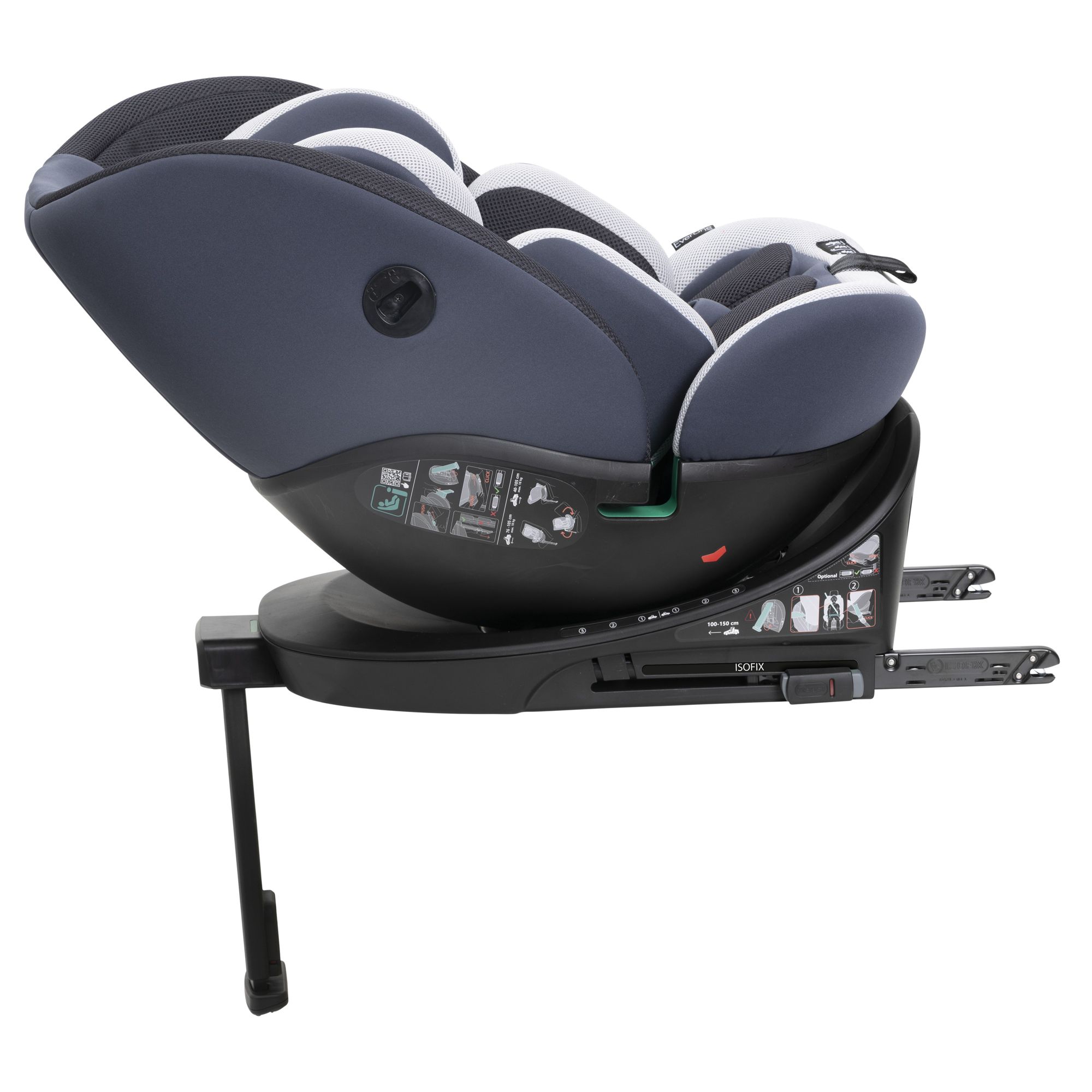 Автокресло Chicco Isofix 0+/1/2/3 (0-36 кг) синий - фото 27