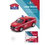 Пожарная машина . LADA Lada/Лада 1:34 красный в ассортименте