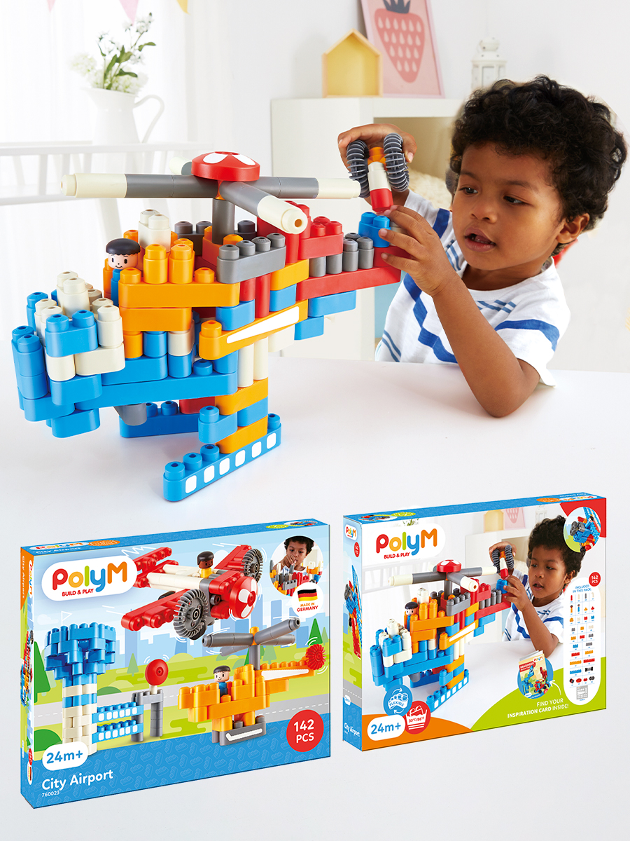 Конструктор Hape 142 дет. - фото 1