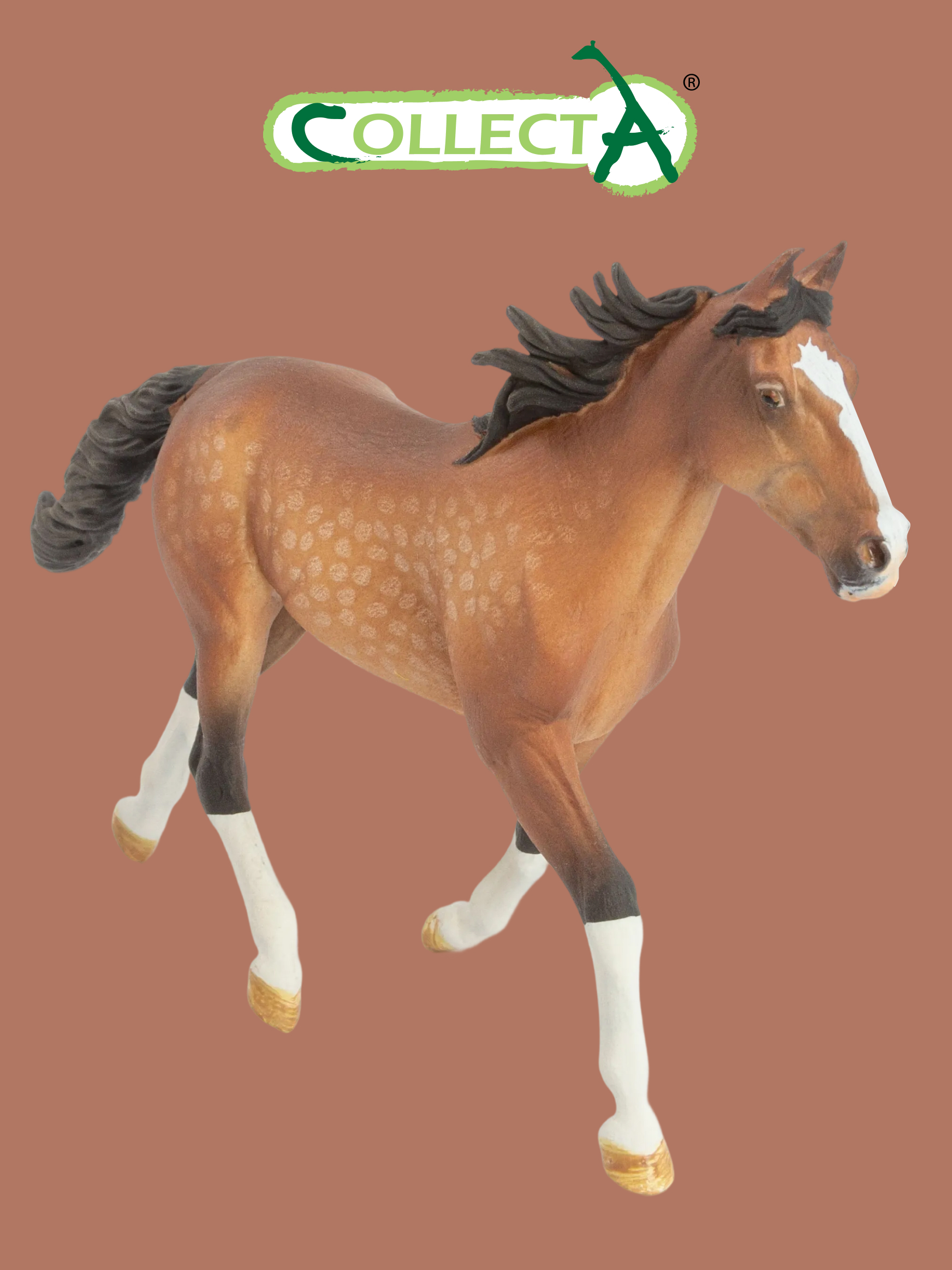 Фигурка Collecta Лошадь стандартбредный жеребец - фото 1