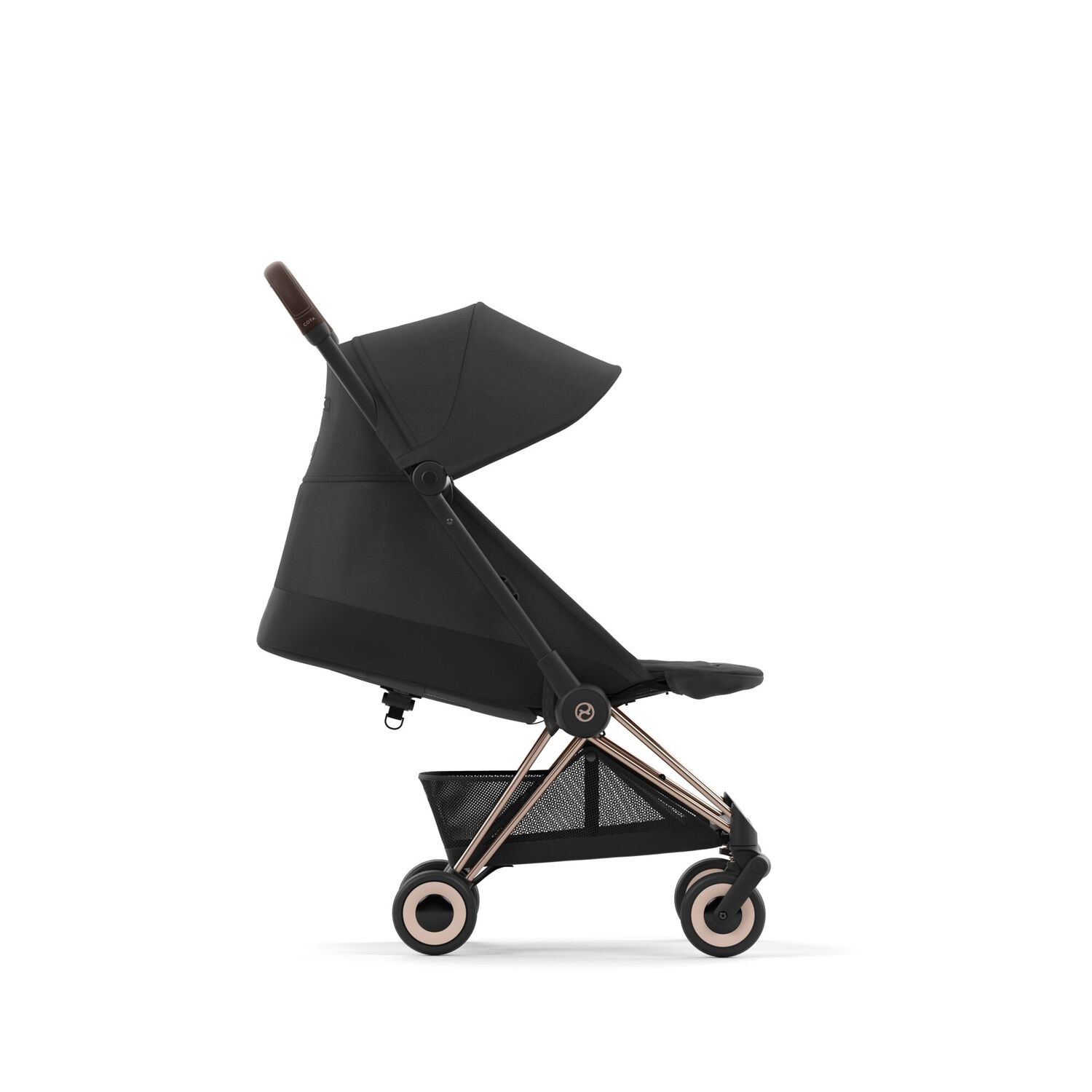 Коляска прогулочная Cybex Coya Rosegold черный - фото 6