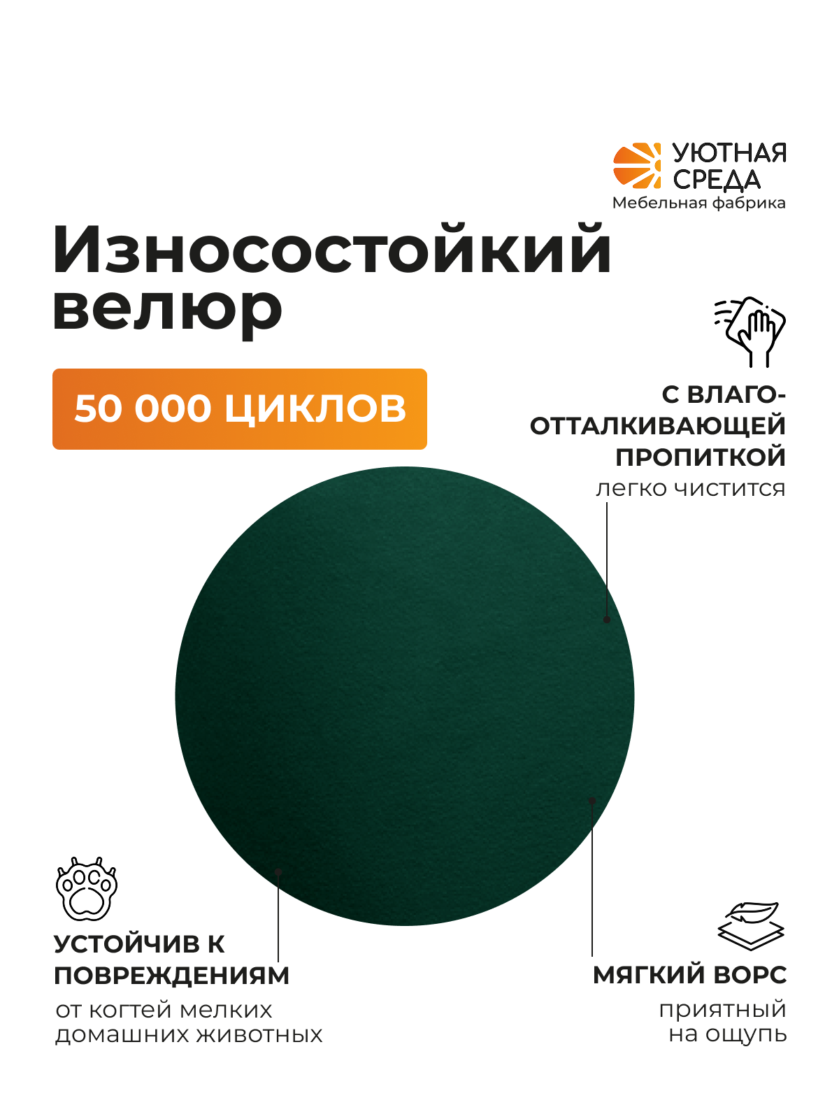 Кресло Уютная среда К300 зеленый - фото 7