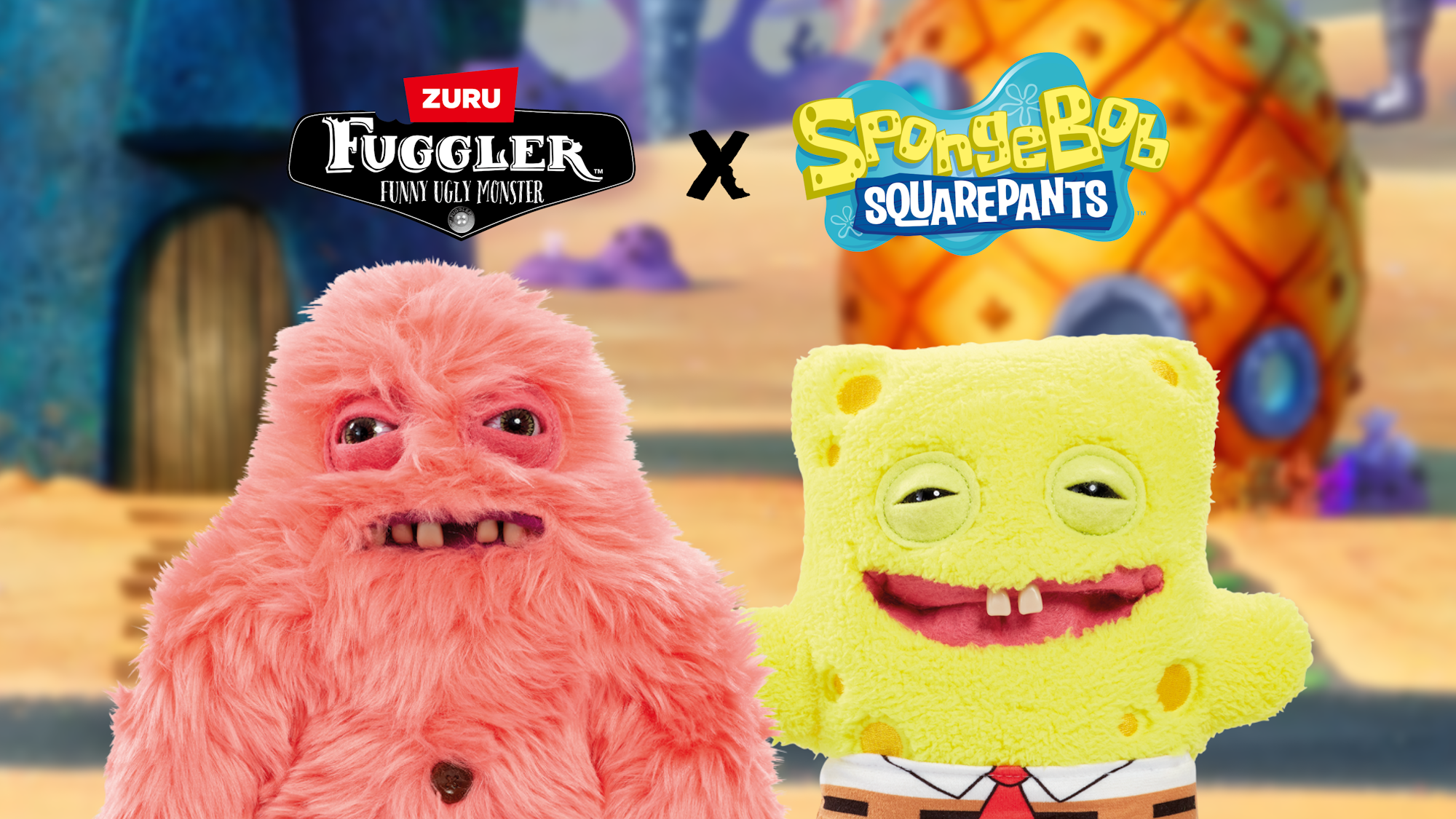 Игрушка мягкая FUGGLER Губка Боб - фото 8
