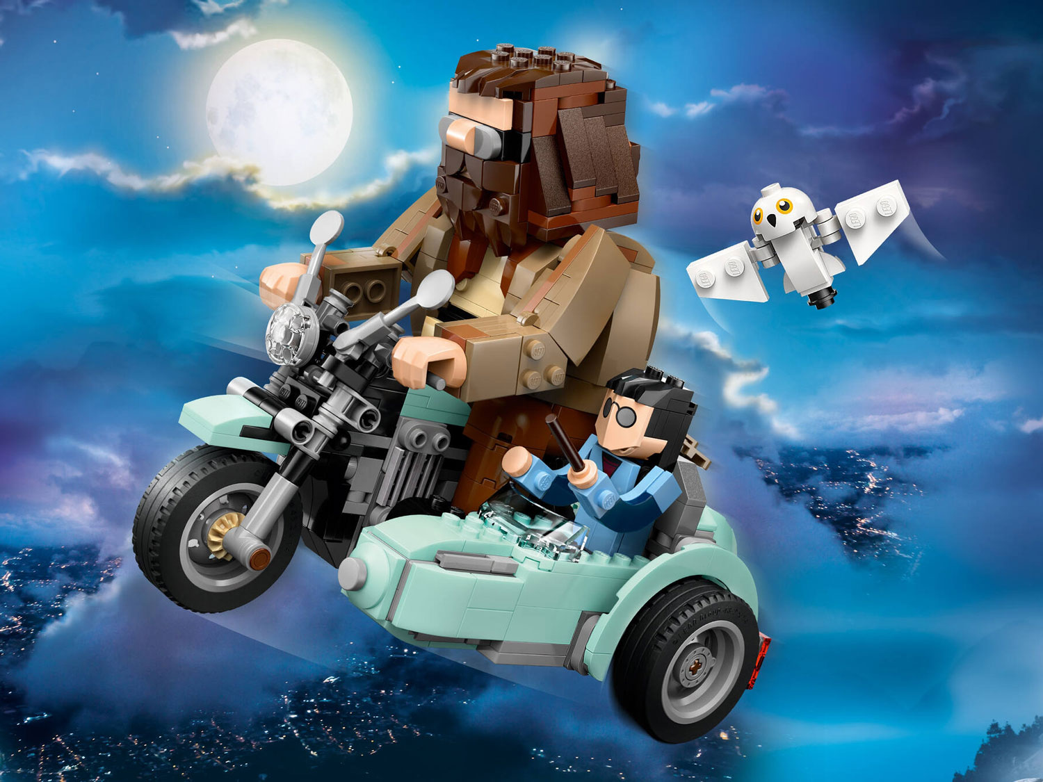 Конструктор LEGO Harry Potter Поездка Хагрида и Гарри 617 дет. - фото 8