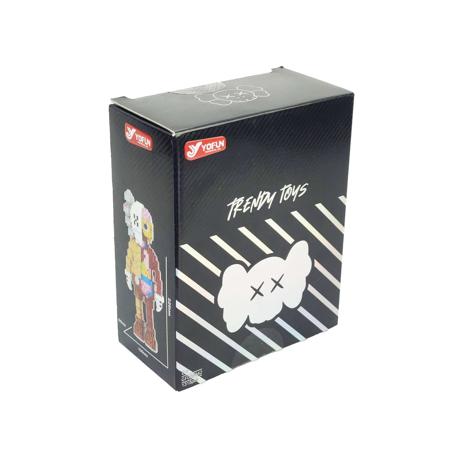 Конструктор Yiwu Yofun Trading Co Balody Kaws из мини-блоков 1315 дет. - фото 4