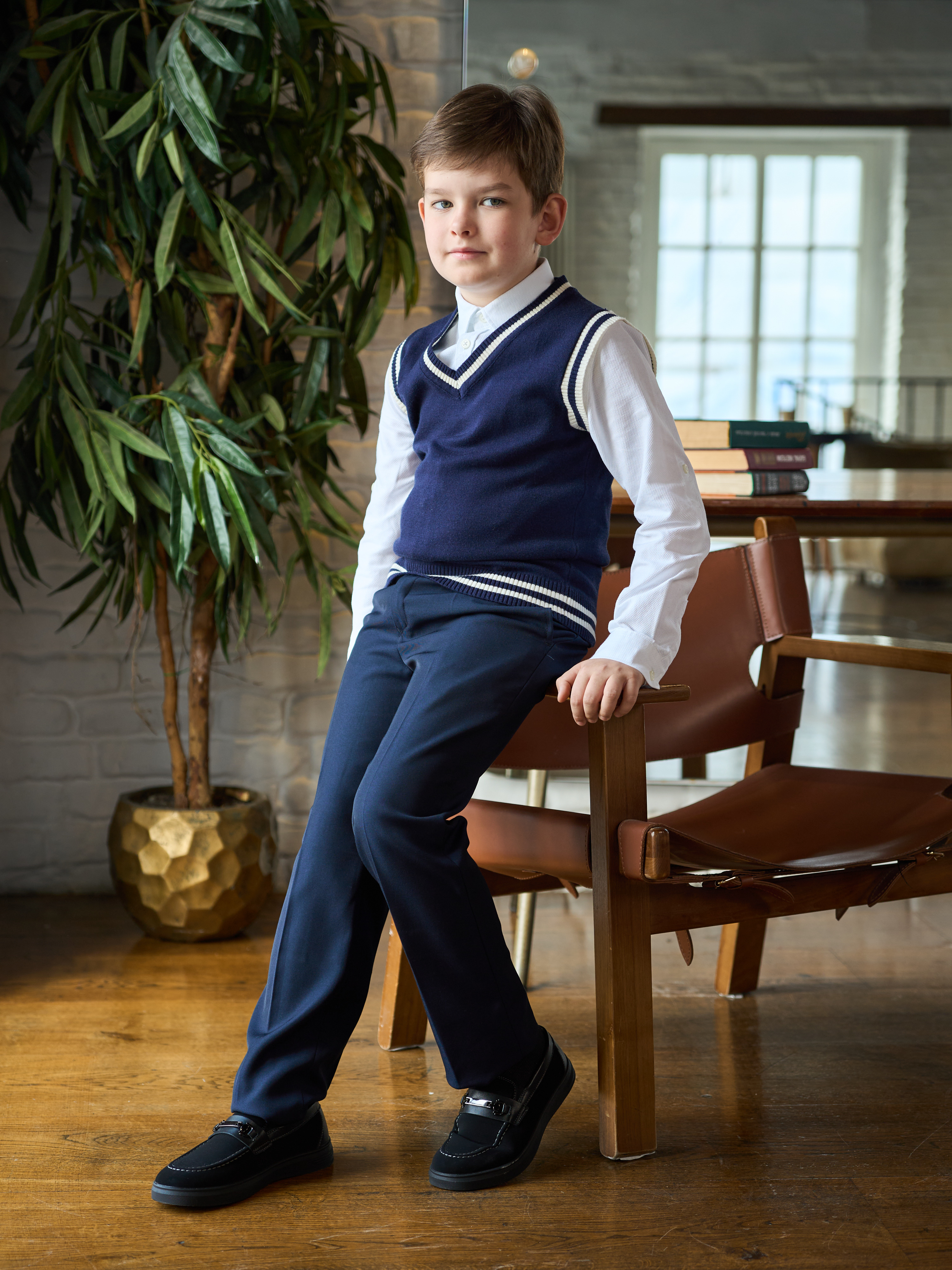 Брюки СИНЯЯ МОДА VEGAAL112-B39 - фото 13