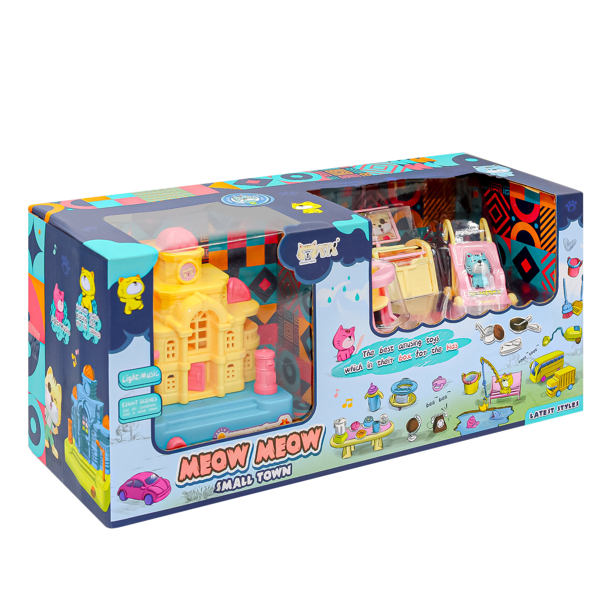 Игровой набор SHARKTOYS Домик с детской комнатой - фото 6