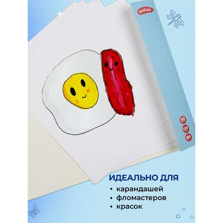Художественная бумага CReATiViKi 10 лист.
