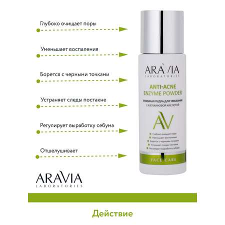 Пудра ARAVIA Laboratories Anti-Acne 150 мл