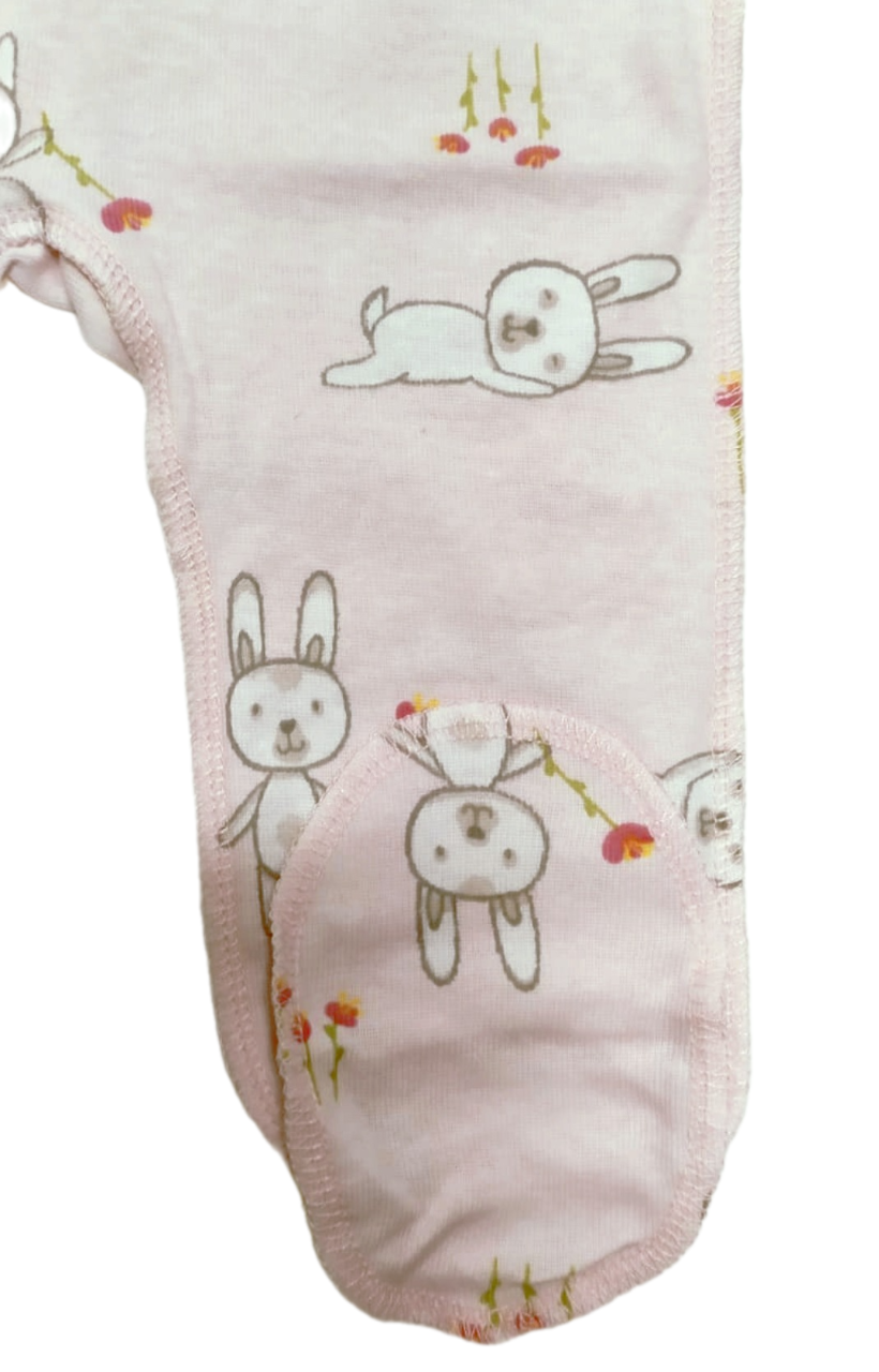 Ползунки Рекантино 124-31 Розовый Серый - фото 2