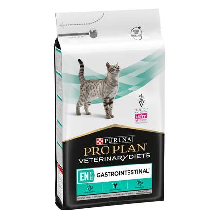 Корм для кошек и котят Purina Pro Plan Veterinary diets EN St/Ox Gastrointestinal для снижения проявлений кишечных расстройств cухой 5кг