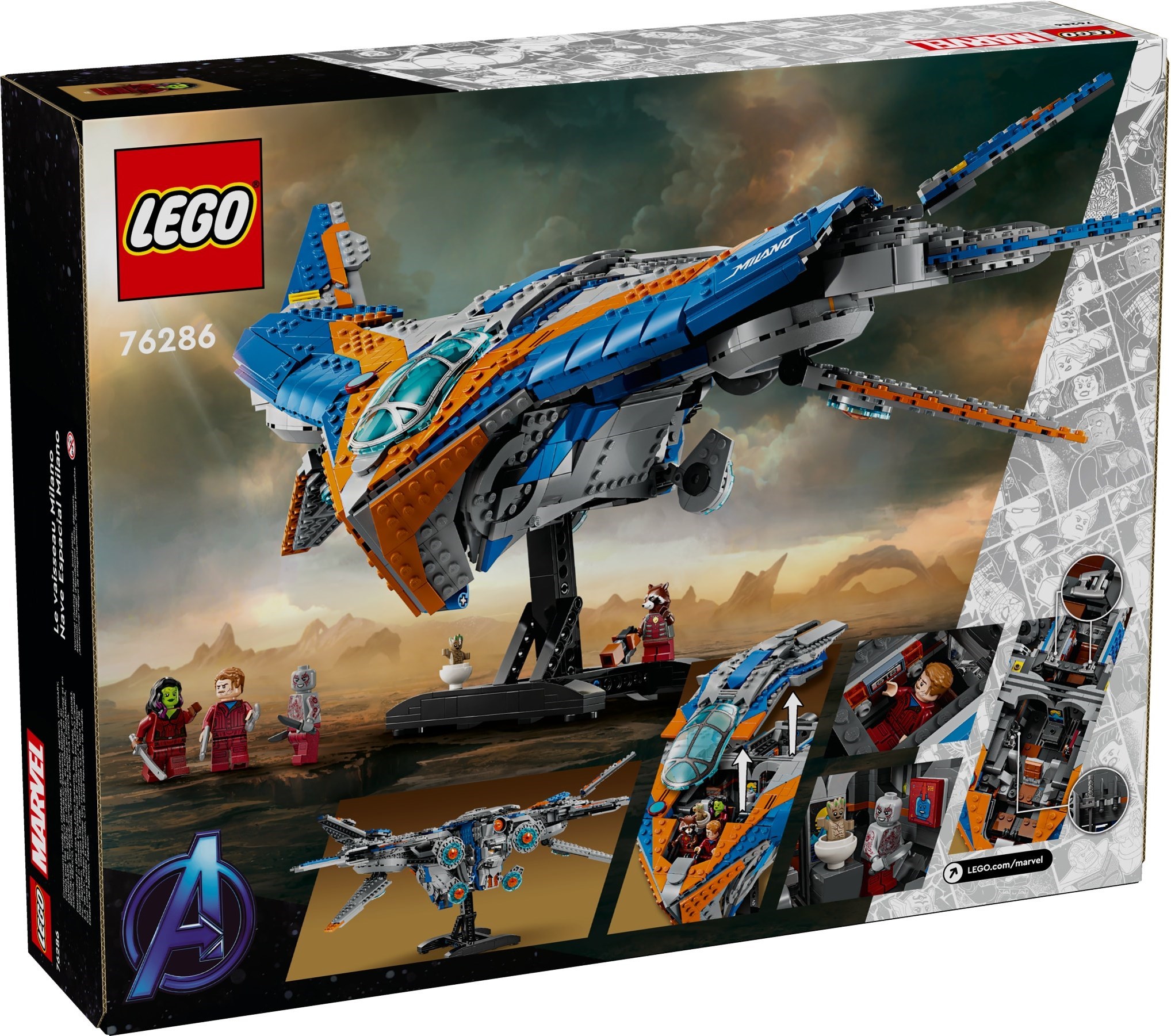 Конструктор LEGO Marvel Super Heroes 2090 дет. - фото 2