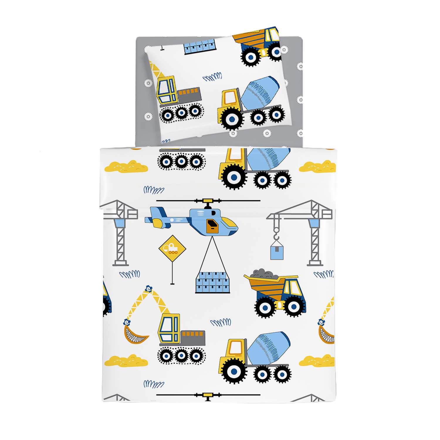 Комплект постельного белья Babyton Машинки 3предмета PRT-6 - фото 1