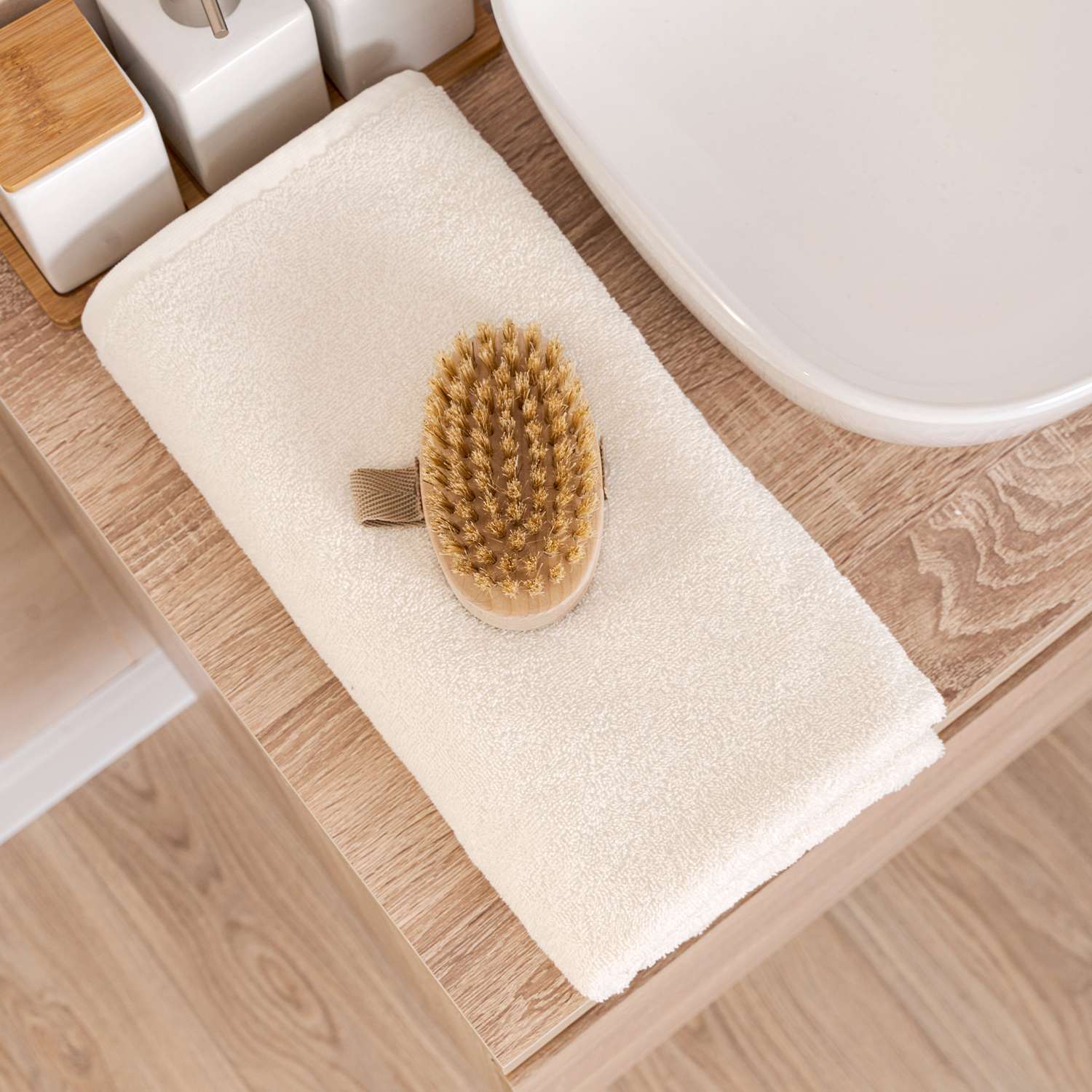 Полотенце Василиса молочный 50 x 80 см - фото 4