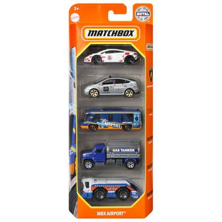Игровой набор Matchbox Аэропорт 5шт