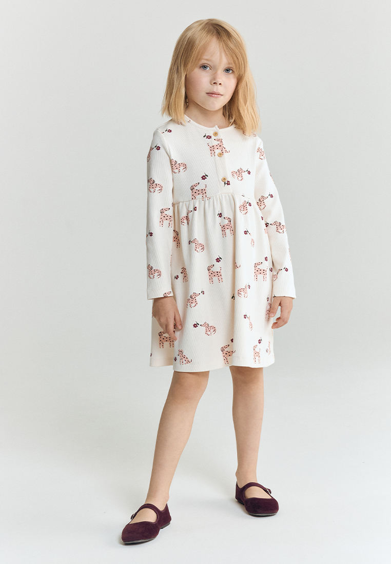 Платье artie W25M10PL-1457D/Молочный - фото 1