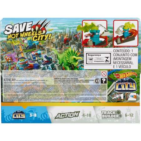 Трек Hot Wheels Атака птеродактиля с пусковой установкой