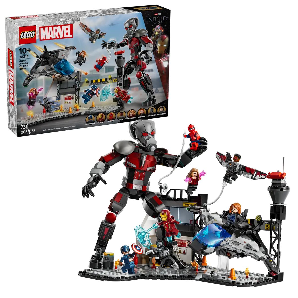 Конструктор LEGO Marvel Super Heroes Капитан Америка - фото 1