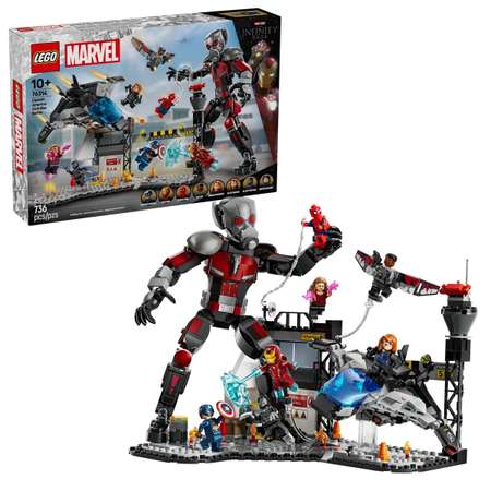 Конструктор LEGO Marvel Super Heroes Капитан Америка блочный