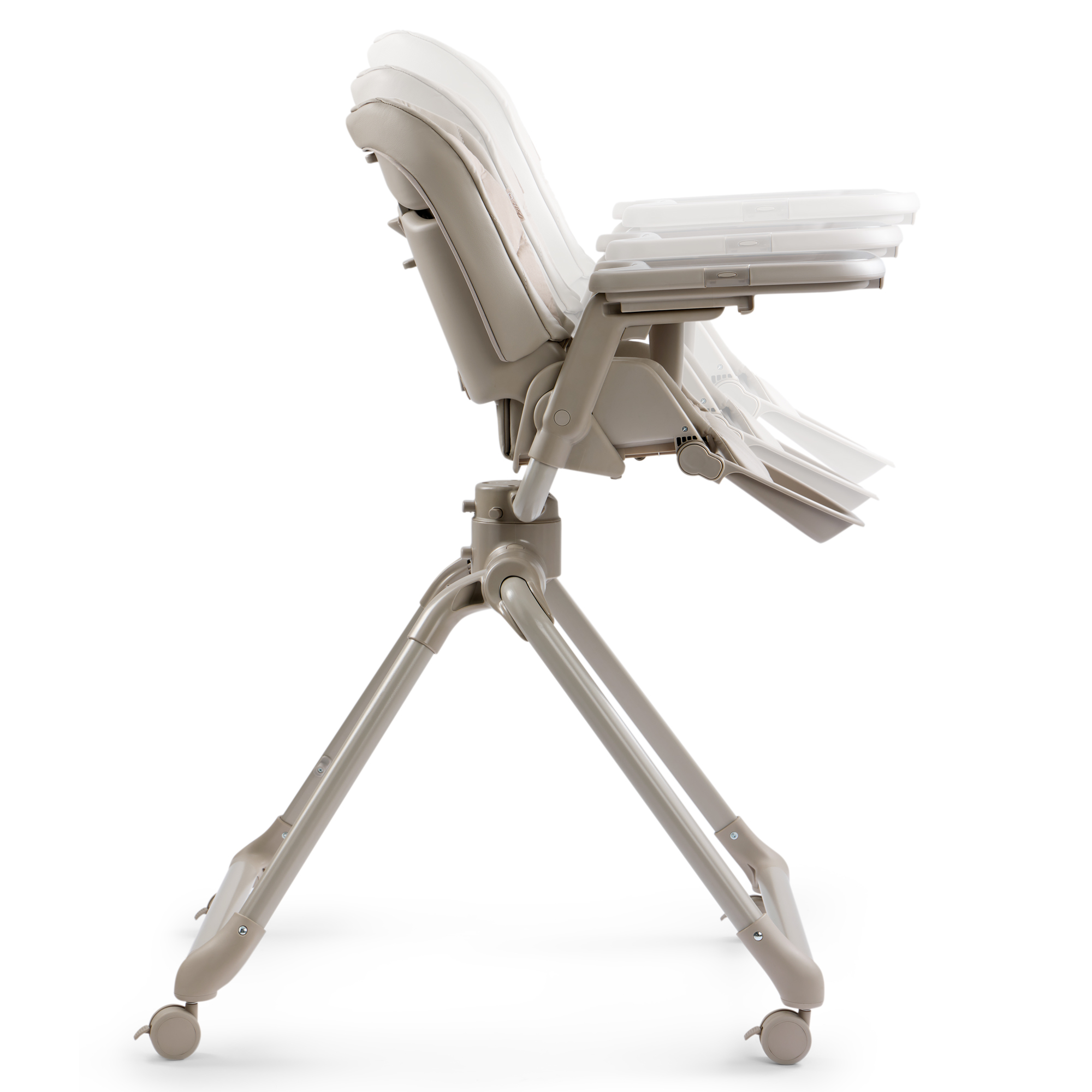 Стульчик для кормления Happy Baby ROMEO серый - фото 3