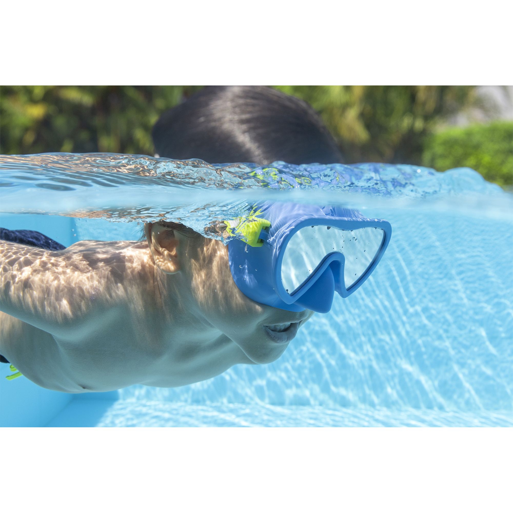 Маска для ныряния Bestway синяя - фото 5