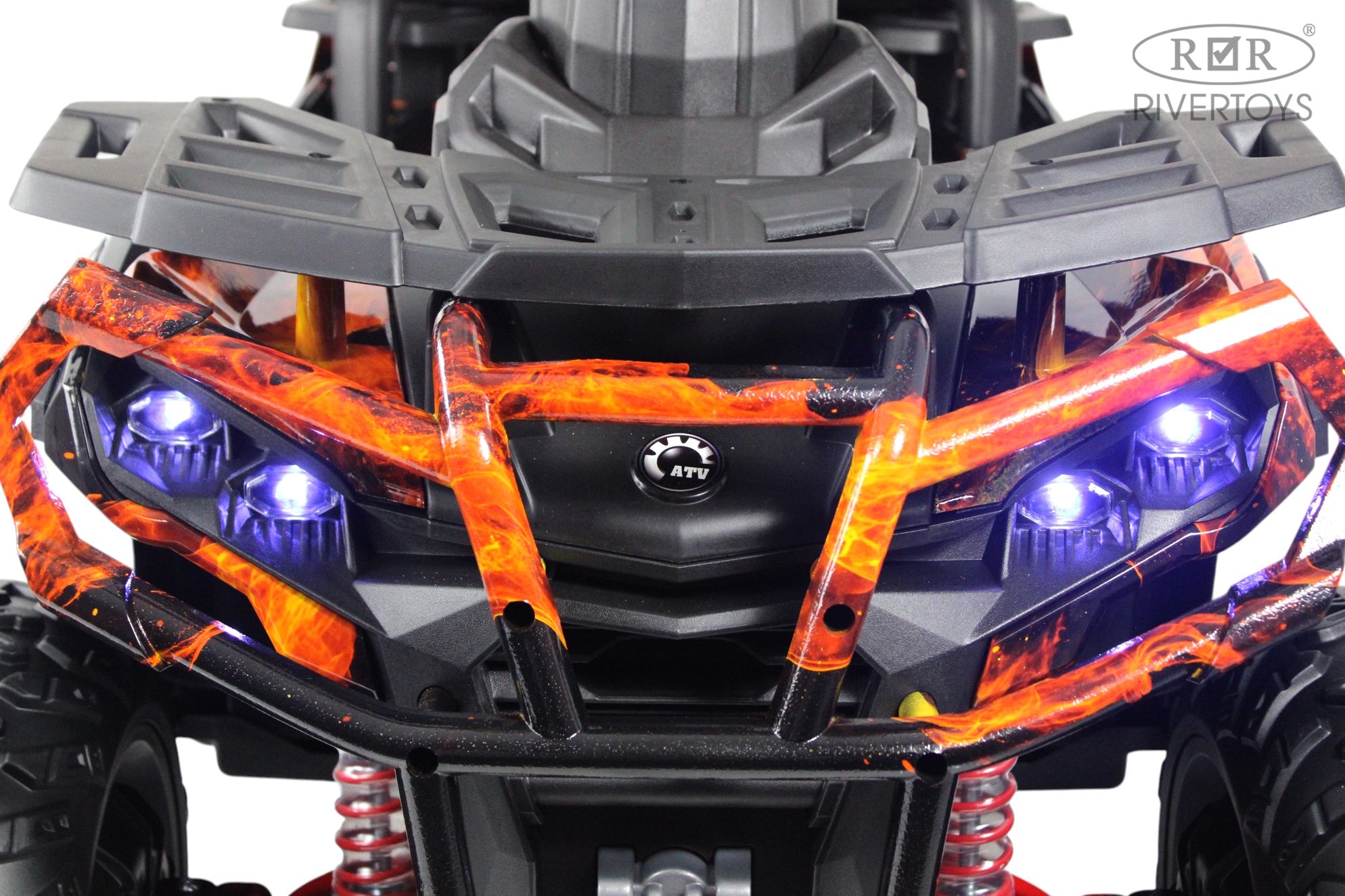 Электромобиль RIVERTOYS Z111ZZ-NEW-FIERY С пультом ДУ - фото 3