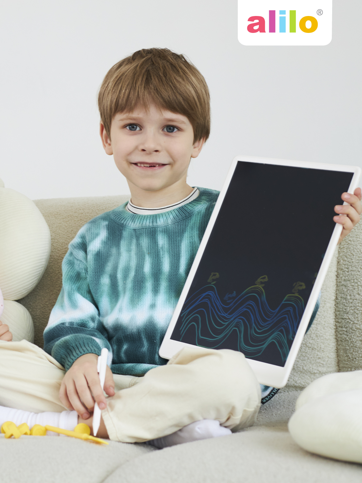 Доска для магнитного рисования alilo - фото 9