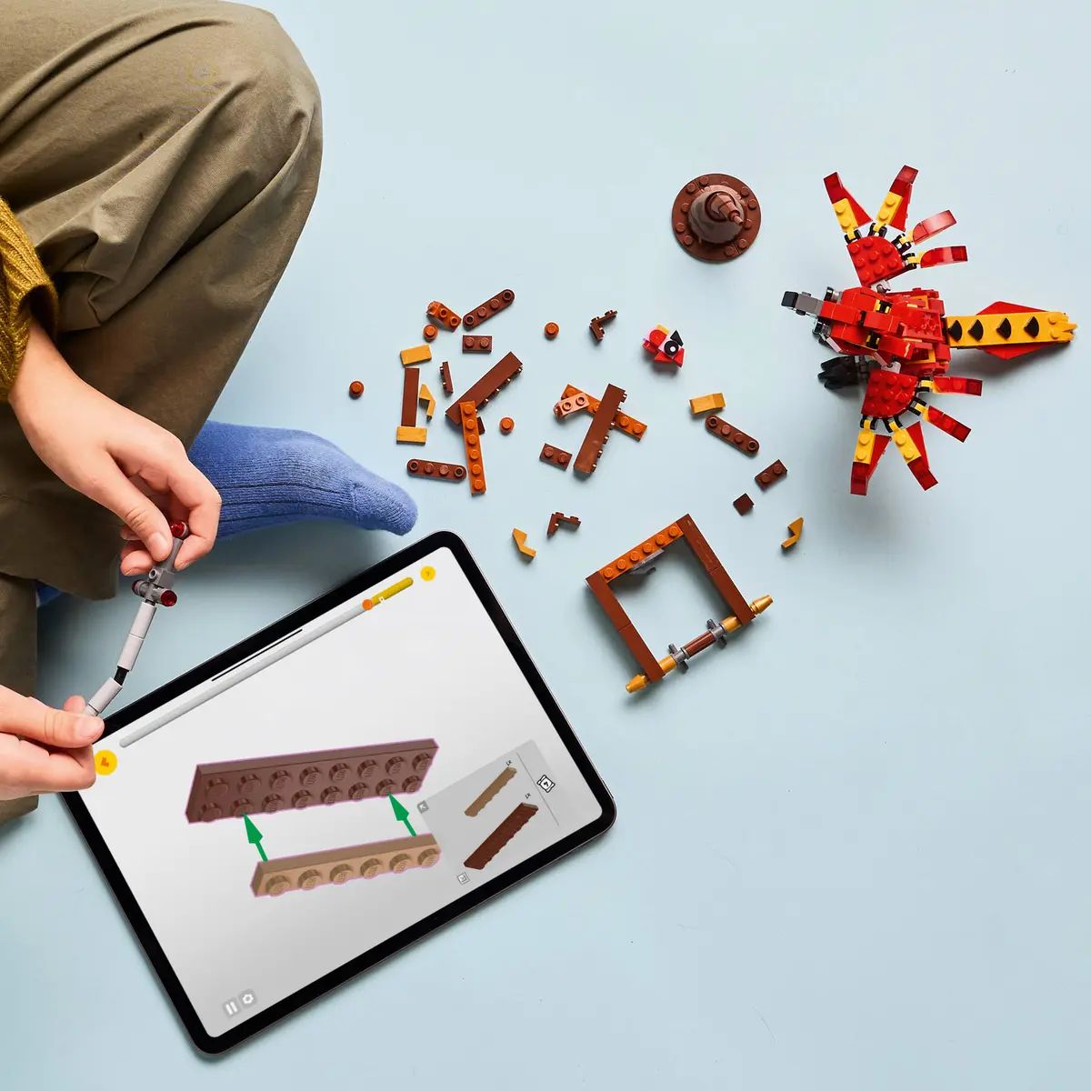 Конструктор LEGO Harry Potter Фоуск: феникс Дамблдора 299 дет. - фото 10